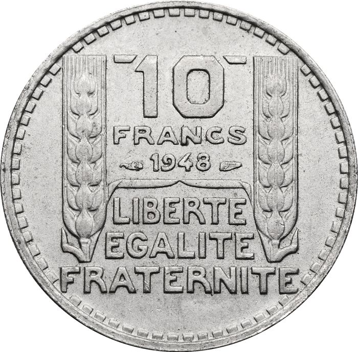 10 франков 1948 Франция