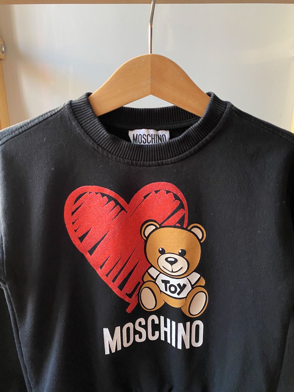 Хлопковый свитшот Moschino, 110