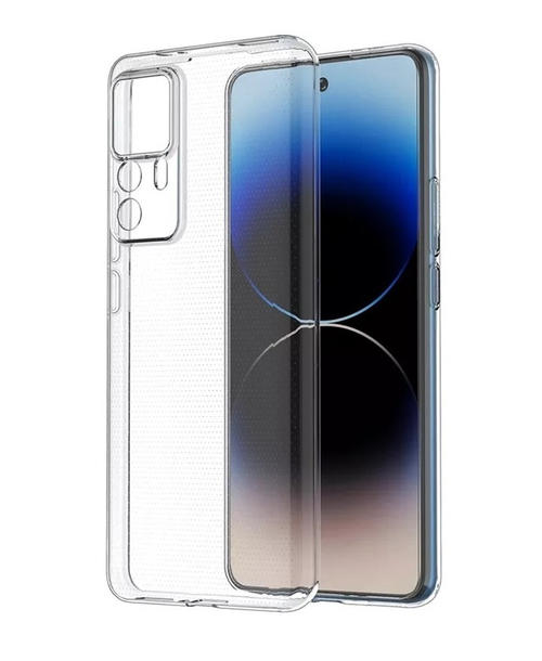 Ультра тонкий силиконовый чехол для смартфона Xiaomi Mi 12 Pro и Mi 12S Pro, серия Ultra Clear от Caseport