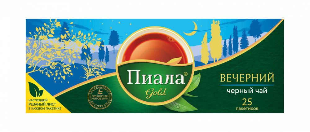 Чай вечерний гран-й Пиала 37,5 гр *25пак