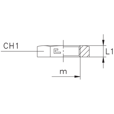 Гайка накидная NT 16S 24х1.5