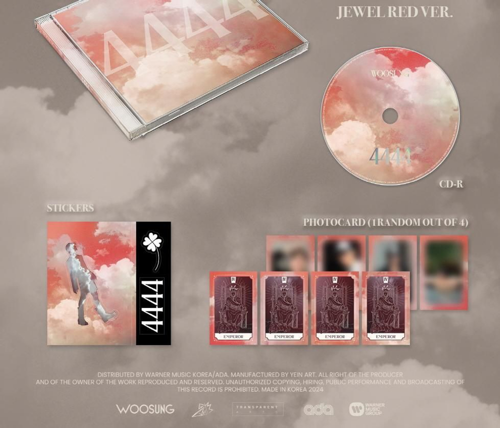 Альбом WOOSUNG - 4444 JEWEL RANDOM Version