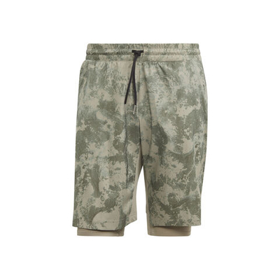 Мужские теннисные шорты adidas Paris 2N1 Shorts Men - Grey, Black