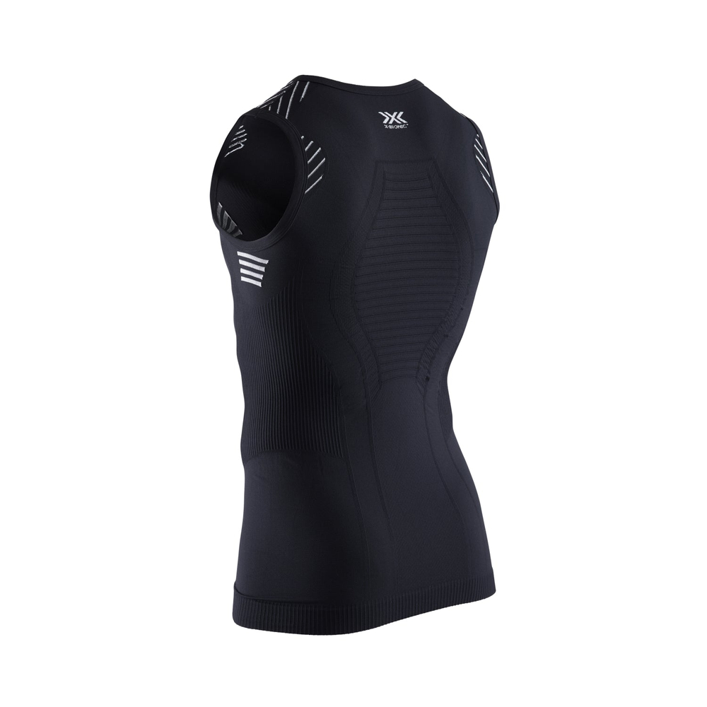 Футболка X-Bionic Invent Lt Singlet Men Opal Black/Arctic White