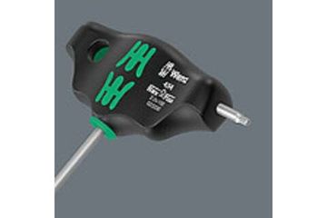 Шестигранная отвертка Wera 454 Hex-Plus, с Т-образной рукояткой, 2 x 100 мм WE-023330