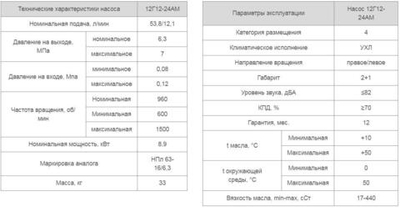 Насос 12Г12-24АМ