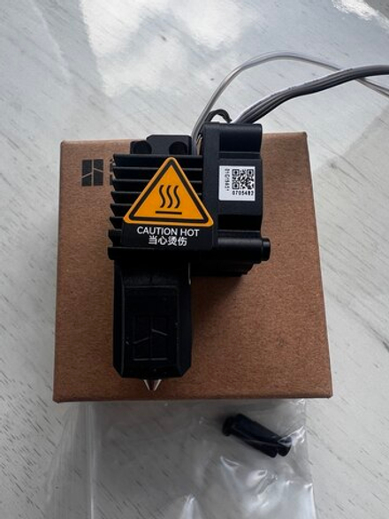 Хотэнд в сборе с соплом 0,6 мм из закаленной стали для 3Д принтера Bambu Lab X1C (FAH005)