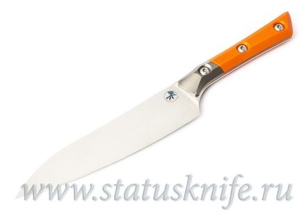 Нож Microtech Kitchen Utility Ember 3400B-10EM Bolster