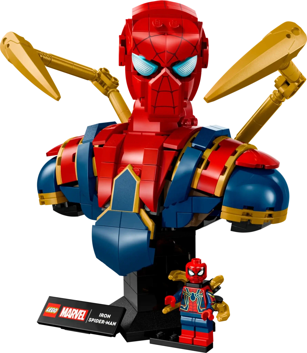 Конструктор LEGO Marvel 76326 Бюст железного Человека-паука