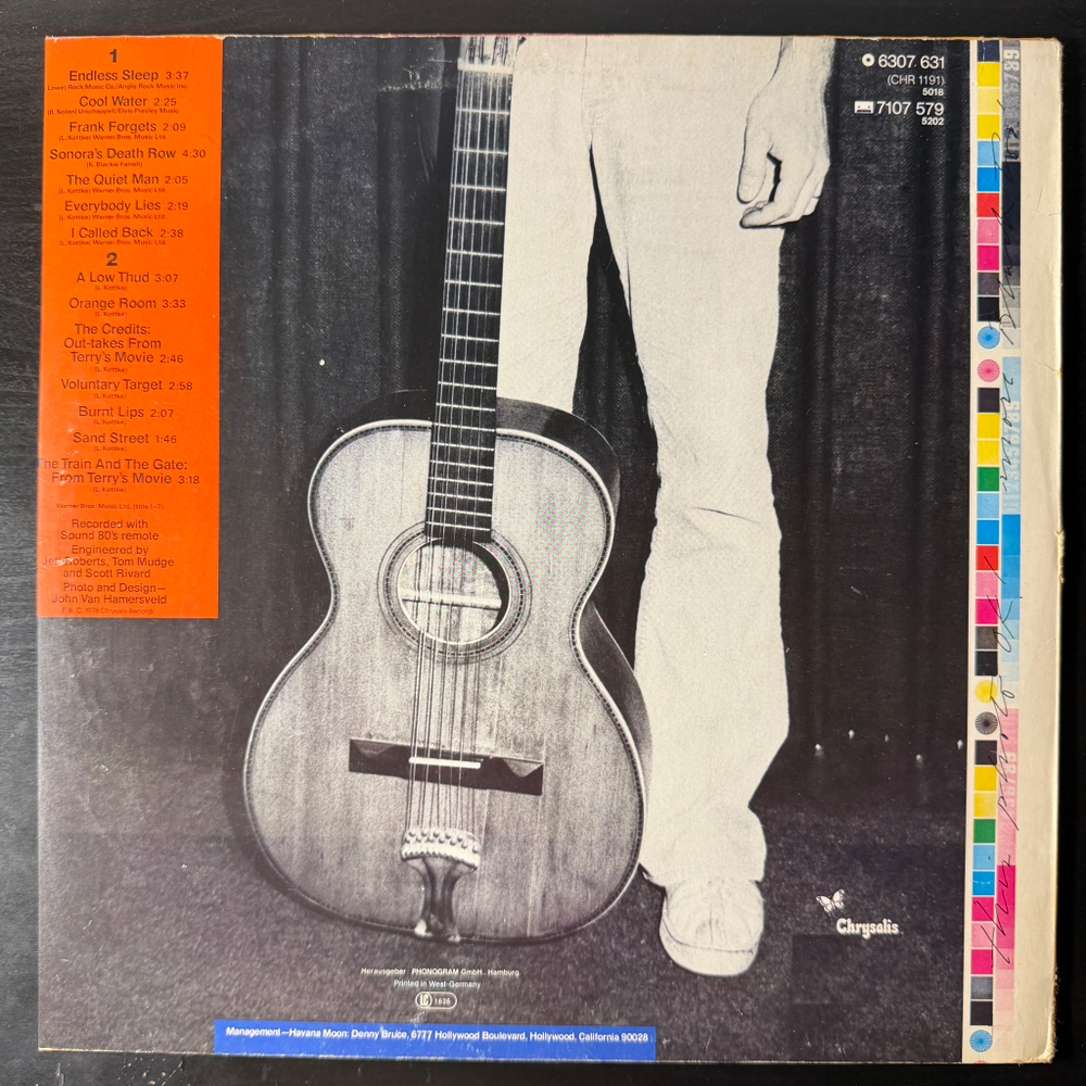 Leo Kottke ‎– Burnt Lips (Германия 1978г.)