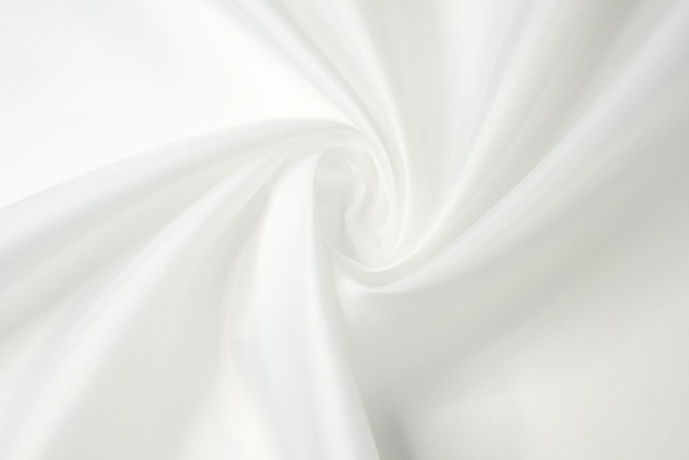 Ткань подкладочная таффета 190Т 56 г/м², 150 см / 100 метров, (85 г/м.п.), 501 белый