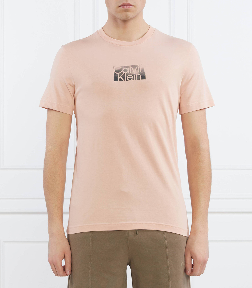 Футболка Calvin Klein - персиковый(K10K111119)