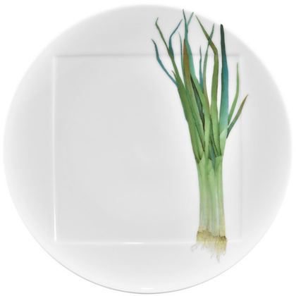 Тарелка обеденная Noritake Овощной букет Зеленый лук 27см NOR1620-Q006WA17-5