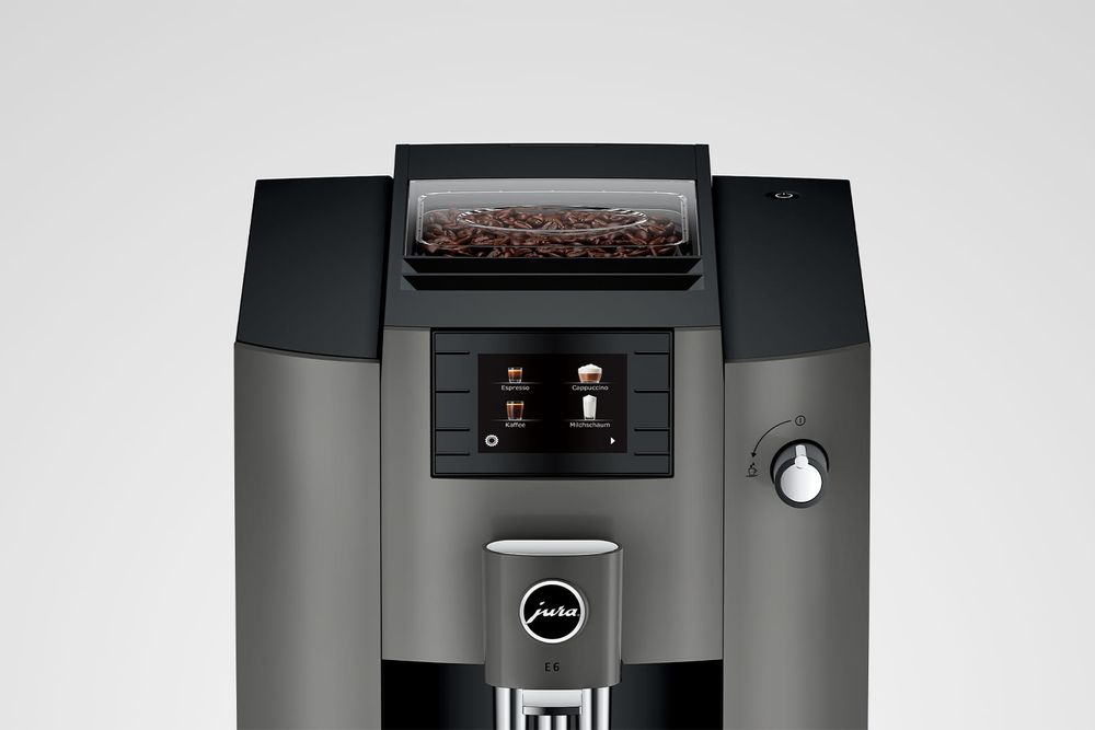 Кофемашина Jura E6 Dark Inox EC (15439) - 5