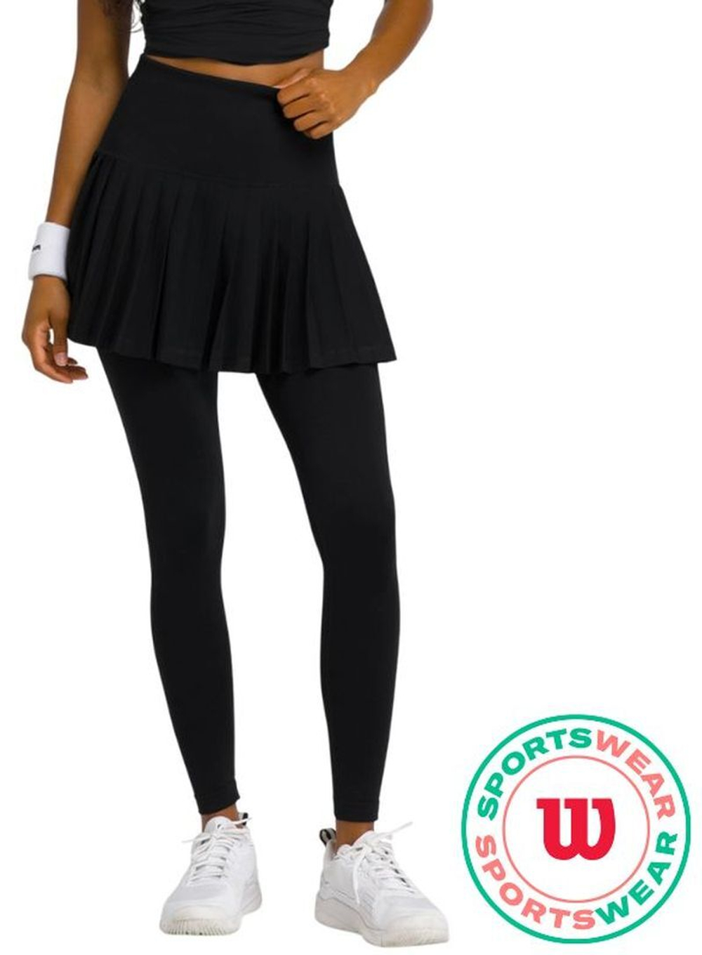 Теннисная юбка Wilson Midtown Tight - черный