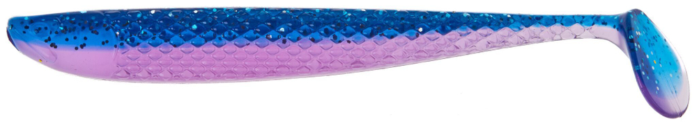 Виброхвосты съедобные Lucky John SLICK SHAD PADDLE 4.5in / цвет Z18 / 4 шт.