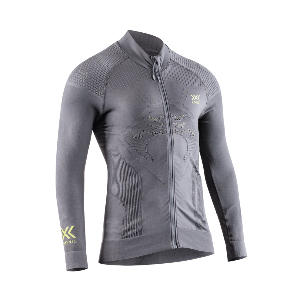 Джемпер X-Bionic Energizer 4.0 Transmission Layer Full Zip Men Charcoal/Yellow