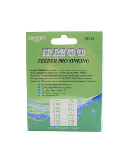 Рыболовная леска Expert Profi HM80 FЕEDER SINKING 150м, 0.187мм - 6.27кг