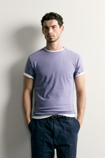 БАЗОВАЯ ФУТБОЛКА SLIM FIT /01 — ZARA