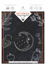 Блокнот-скетчбук SKETCHBOOK BLACK А5 20 листов на металлическом гребне