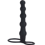 Страпон на пенис Silicone Love Rider (Цвет: черный)