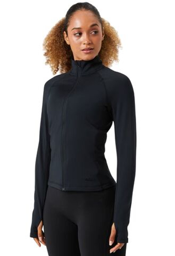 Женская Кофта теннисная Bjorn Borg Full Zip Midlayer - black beauty