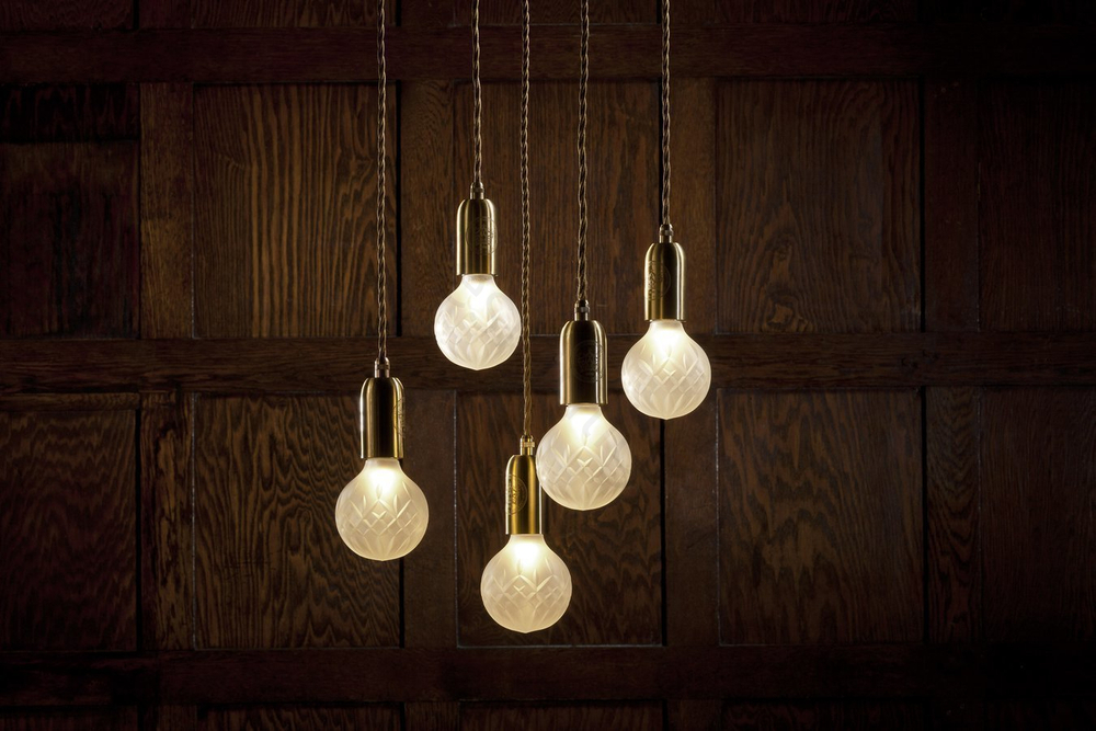 Pendant design lamp Crystal Bulb by Lee Broom (18 suspension)