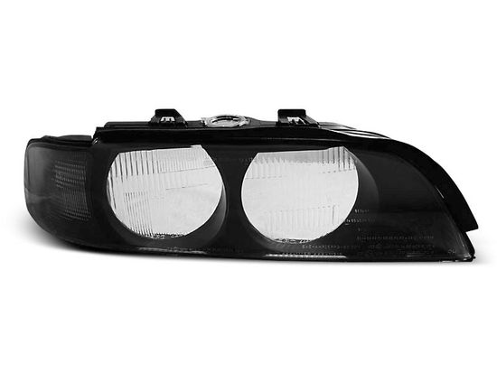 Комплект стекол передних фар для BMW 5 E39 (95-00) Black Smoke
