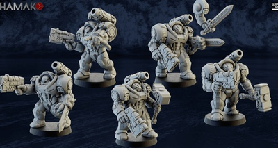 Leagues of Votann Warriors Iron Guards