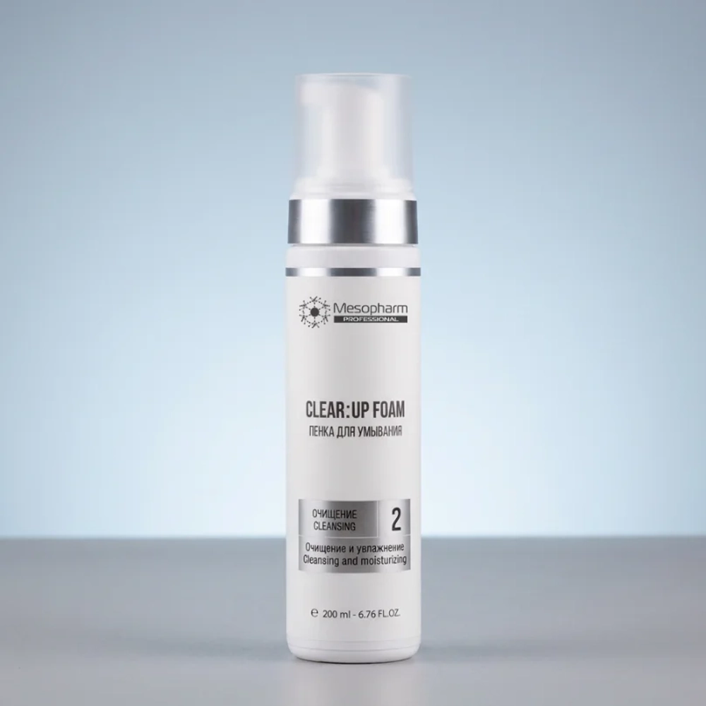 ПЕНКА ДЛЯ УМЫВАНИЯ Clear:Up Foam 200мл