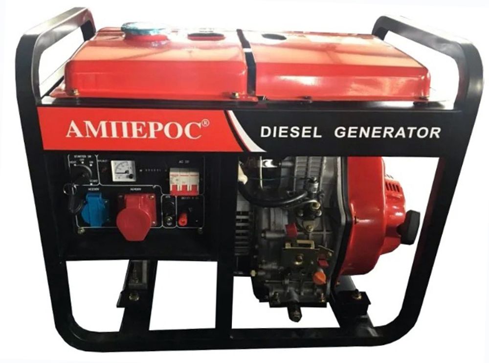 Дизельный генератор АМПЕРОС LDG 8500 E-3 Дизельный генератор АМПЕРОС LDG 8500 E-3