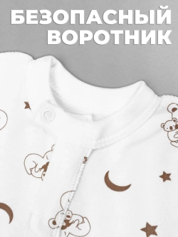 Пеленка кокон для новорожденных на молнии