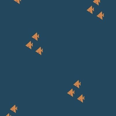 Gold sea fish