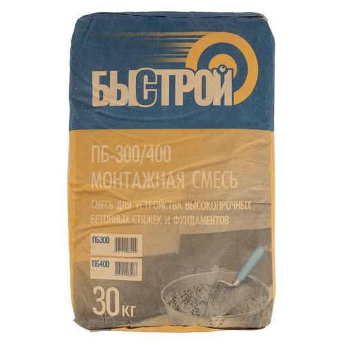 Пескобетон Быстрой ПБ-300 30 кг