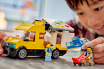 Конструктор Лего Сити Фургон 60500 | LEGO City The LEGO Van фирменный грузовой для доставки 276 деталей 6+