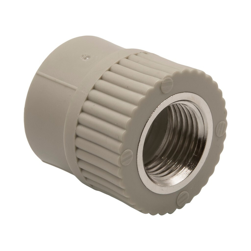 Муфта комб. вн 25х1/2'' EVER® СЕРЫЙ (Россия)