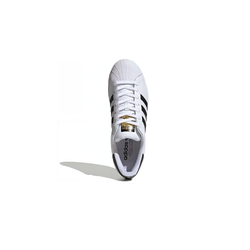 alt="Культовый резиновый носок Shell Toe на adidas Superstar White Black EG4958"