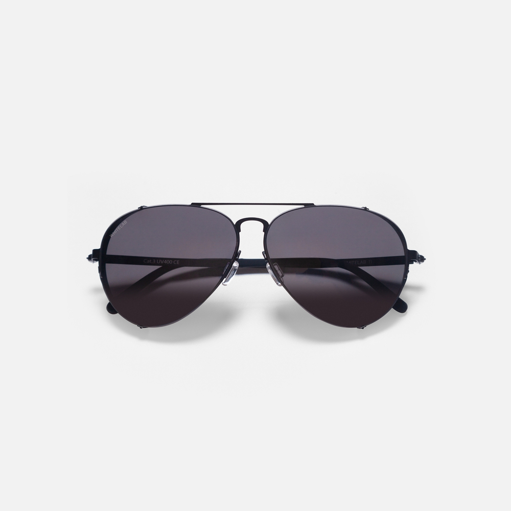 Очки солнцезащитные WHITELAB Ti Black / Black