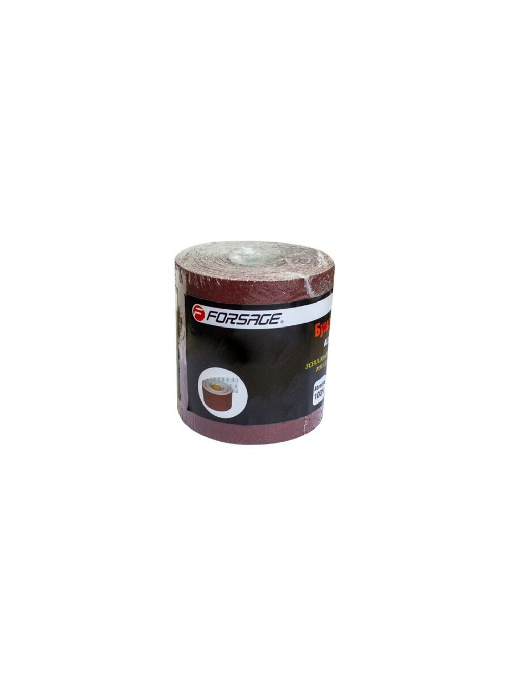 Бумага наждачная 100ммх10м в рулоне (P100) Forsage F-SR4100A