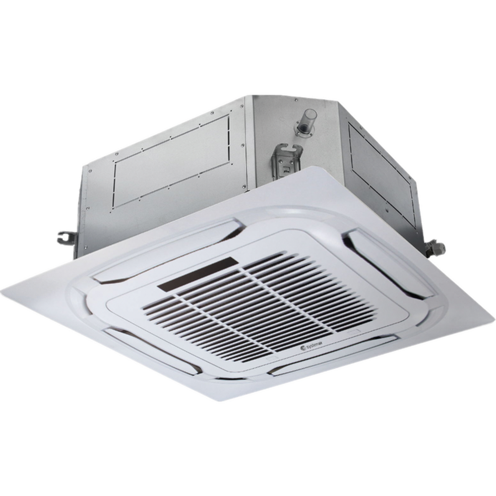 Сплит-система кондиционер кассетный Systemair SIMPLE CASSETTE 36 HP R на 100 м²