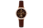 KANGOL Galaxy Love Quartz Movement Metal Strap Watch Women"s Watch Black Dial KANGOL K602