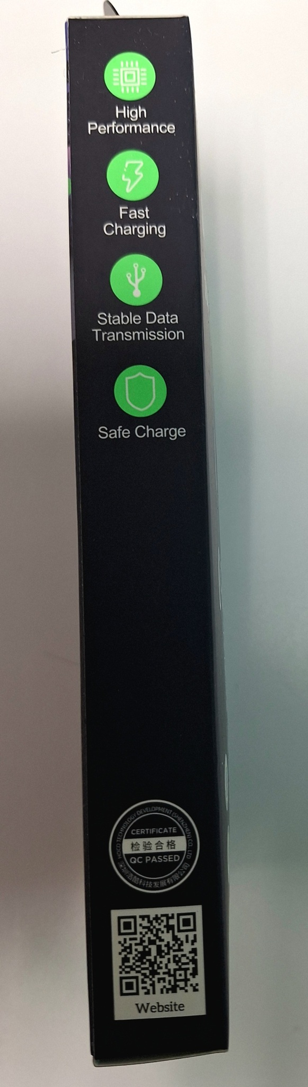 333_ USB-C кабель НОСО арт. U112 PD 20W Type-C to Lightning (100см), серый ш/к 6931474788795