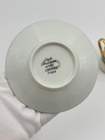 Кофейная пара зелёная Legle, Limoges