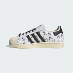 Adidas Кроссовки Pokémon Superstar II, белый/черный