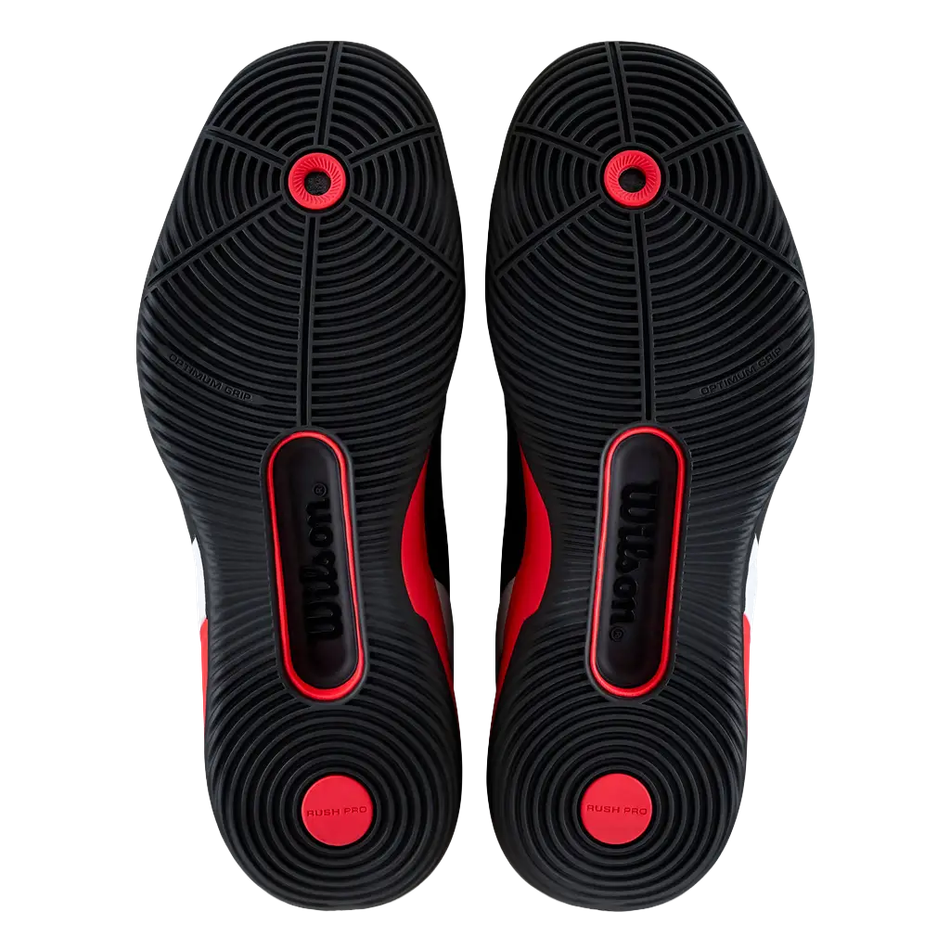 Кроссовки Wilson Rush Pro 5 Черные/Красные для падел 2026
