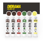 Abteilung 502 Diorama Colors Set - набор масляных красок, 6х20 мл