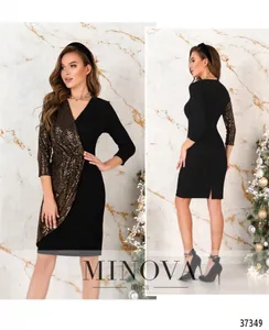 Платье 1153-золото Minova