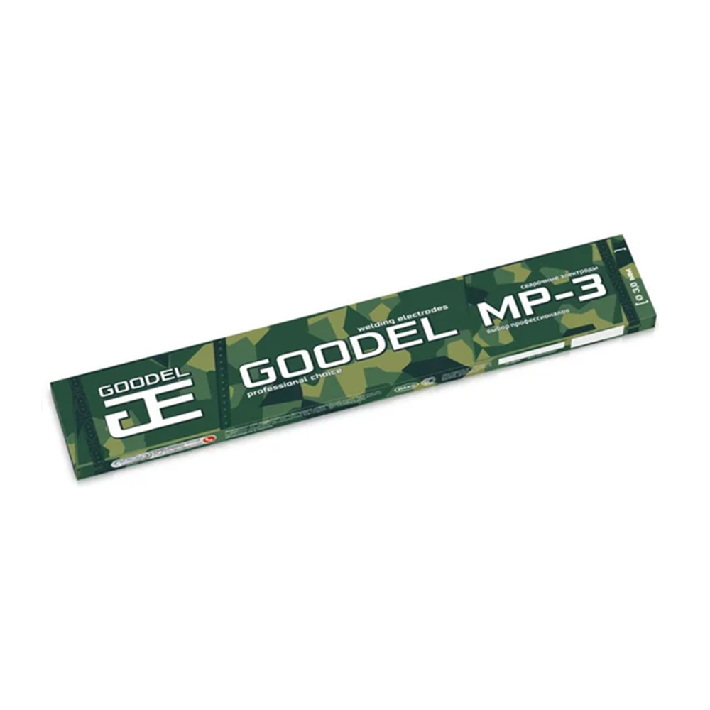 Электроды сварочные GOODEL МР-3 4×450 (1,0 кг) Электроды сварочные GOODEL МР-3 4×450 (1,0 кг)