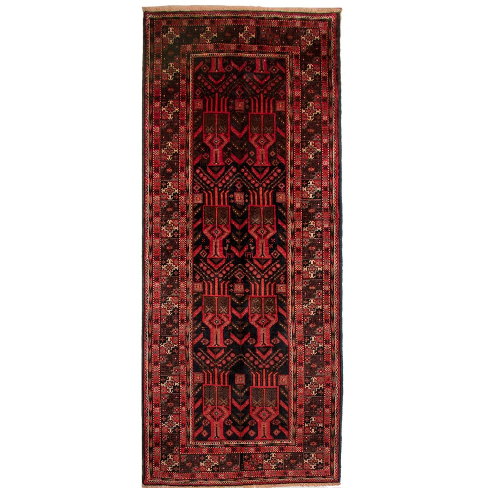 Персидский ковер ручной работы Zabol (290 × 120 см) 220210205 Иран