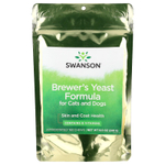 Swanson Vitamins, формула с пивными дрожжами, для кошек и собак, 160 жевательных таблеток, 240 г (8,5 унции)